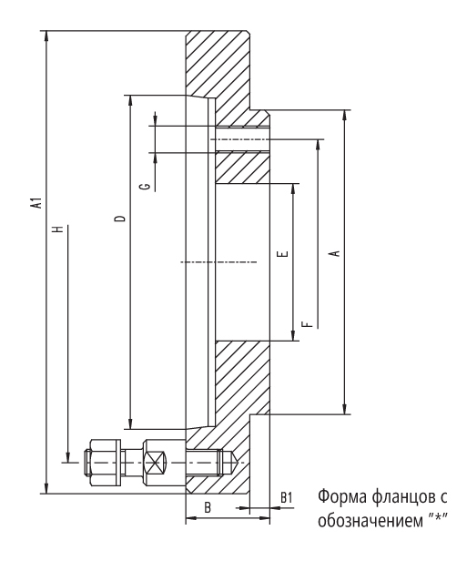 Переходной фланец 8237-250-5