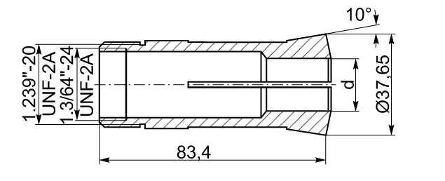 Цанга 3000-5C-15,5